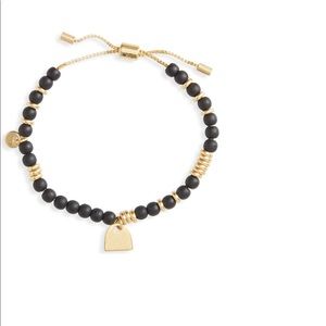 Madewell Beaded Enamel Bracelet & Grey Bracelet